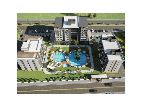 Wohnung kaufen in Antalya Kepez, mit Stellplatz, 59 m² Wohnfläche, 2 Zimmer