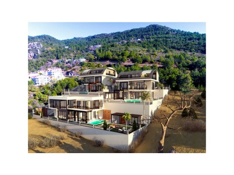 Villa kaufen in Bektaş Mh., mit Stellplatz, 265 m² Wohnfläche, 3 Zimmer