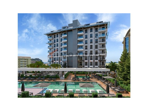 Wohnung kaufen in Alanya, mit Stellplatz, 58 m² Wohnfläche, 2 Zimmer