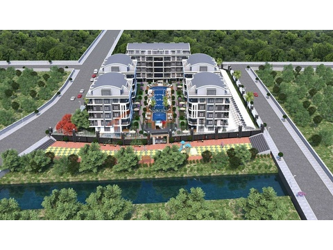 Wohnung kaufen in Oba, mit Stellplatz, 115 m² Wohnfläche, 3 Zimmer