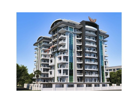 Wohnung kaufen in Alanya, mit Stellplatz, 116 m² Wohnfläche, 3 Zimmer