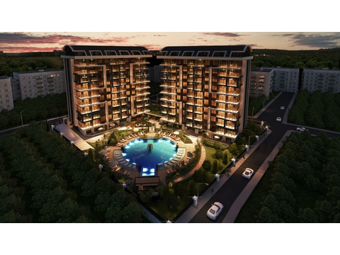 Wohnung kaufen in Alanya, mit Stellplatz, 87 m² Wohnfläche, 3 Zimmer
