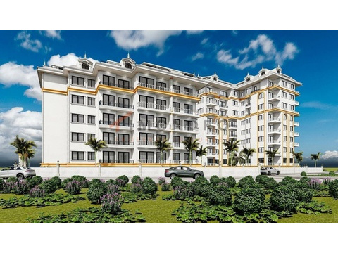 Wohnung kaufen in Alanya, mit Stellplatz, 53 m² Wohnfläche, 2 Zimmer