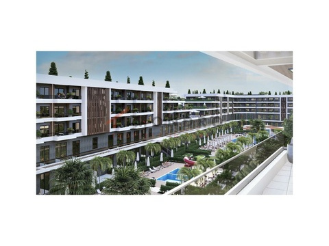 Wohnung kaufen in Antalya, mit Garage, 59 m² Wohnfläche, 2 Zimmer