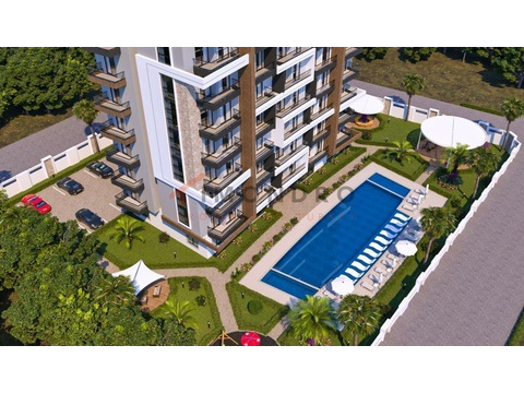 Wohnung kaufen in Antalya, mit Stellplatz, 46 m² Wohnfläche, 2 Zimmer