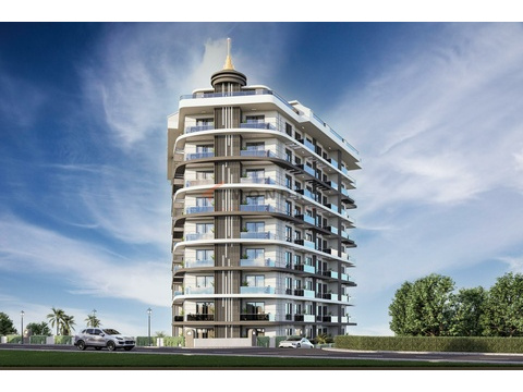 Wohnung kaufen in Avsallar, mit Stellplatz, 112 m² Wohnfläche, 3 Zimmer