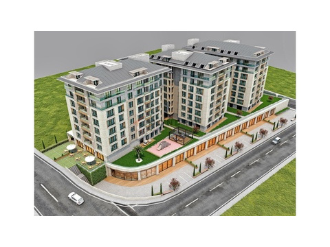 Wohnung kaufen in Istanbul Beylikdüzü, mit Garage, 360 m² Wohnfläche, 9 Zimmer