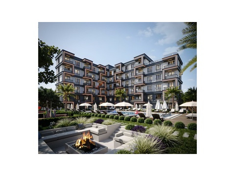 Wohnung kaufen in Antalya, mit Garage, 74 m² Wohnfläche, 3 Zimmer