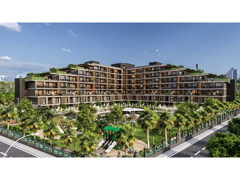 Wohnung kaufen in Antalya, mit Garage, 60 m² Wohnfläche, 2 Zimmer