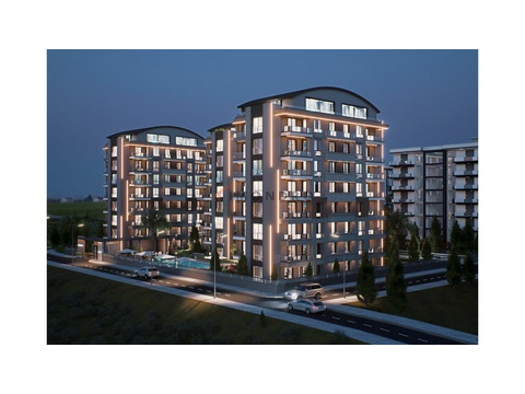 Wohnung kaufen in Antalya Kepez, mit Garage, 78 m² Wohnfläche, 3 Zimmer