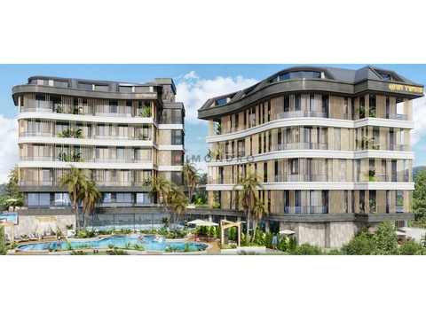 Wohnung kaufen in Oba, mit Stellplatz, 130 m² Wohnfläche, 3 Zimmer