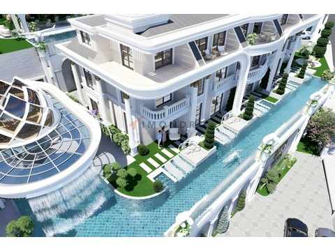 Villa kaufen in İncekum Belediyesi, mit Stellplatz, 67 m² Wohnfläche, 2 Zimmer