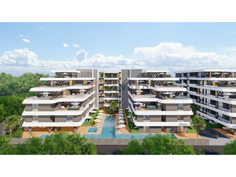 Wohnung kaufen in Antalya, mit Garage, 133 m² Wohnfläche, 4 Zimmer