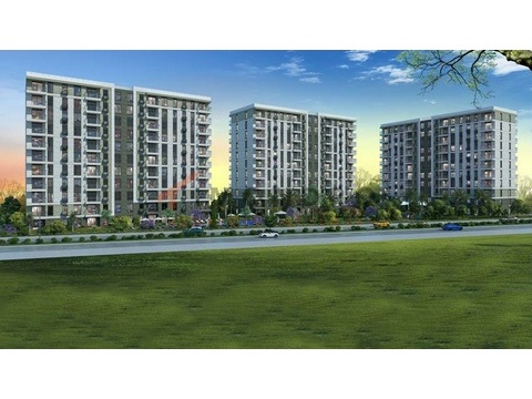 Wohnung kaufen in Antalya Kepez, mit Garage, 102 m² Wohnfläche, 3 Zimmer