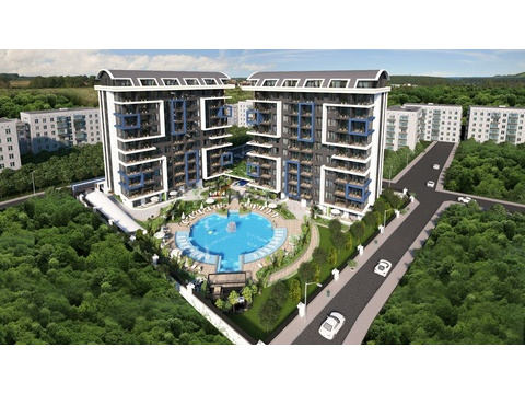 Wohnung kaufen in Alanya, mit Stellplatz, 110 m² Wohnfläche, 3 Zimmer