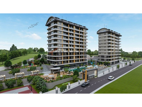 Wohnung kaufen in Avsallar, mit Stellplatz, 100 m² Wohnfläche, 3 Zimmer
