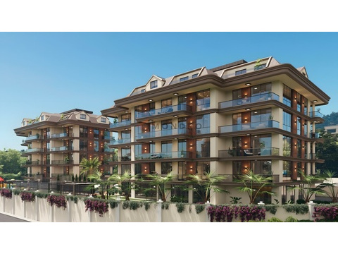 Wohnung kaufen in Alanya, mit Stellplatz, 96 m² Wohnfläche, 3 Zimmer