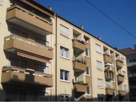Etagenwohnung mieten in Karlsruhe, 61 m² Wohnfläche, 2 Zimmer