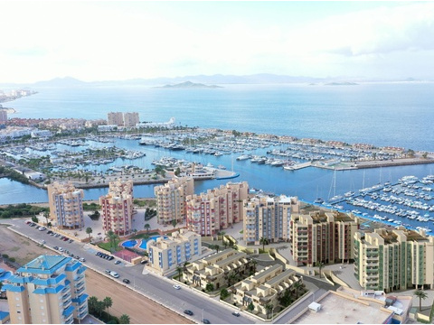 Etagenwohnung kaufen in La Manga del Mar Menor, mit Garage, 72 m² Wohnfläche, 3 Zimmer