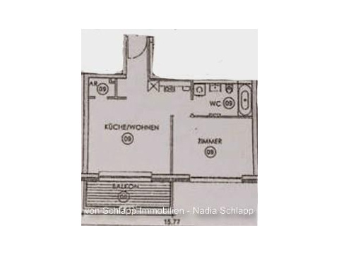 Grundriss Wohnung