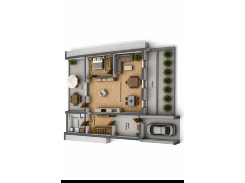Wohnung kaufen in Pirmasens, mit Garage, 115 m² Wohnfläche, 2 Zimmer